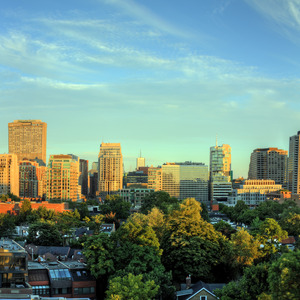 Sunset south 85 pano hdr tonemapped